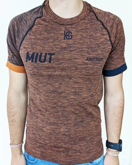 MIUT® Orange Faded Tshirt