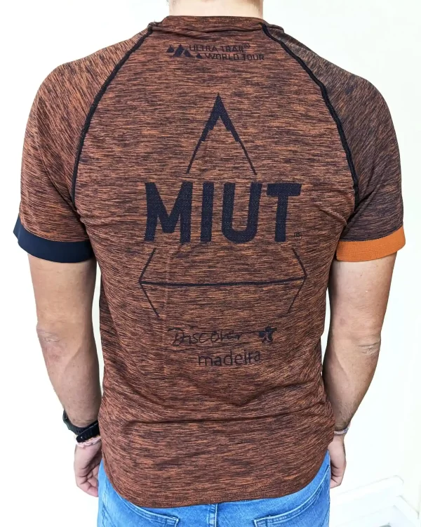 MIUT® Orange Faded Tshirt