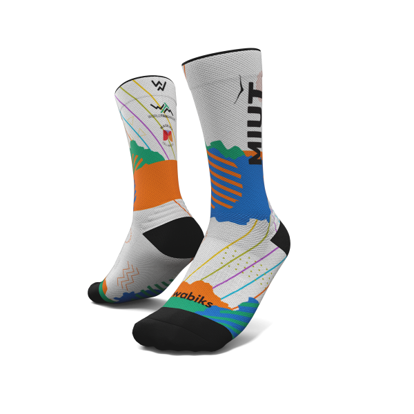Wabik 2026 White Racing Socks