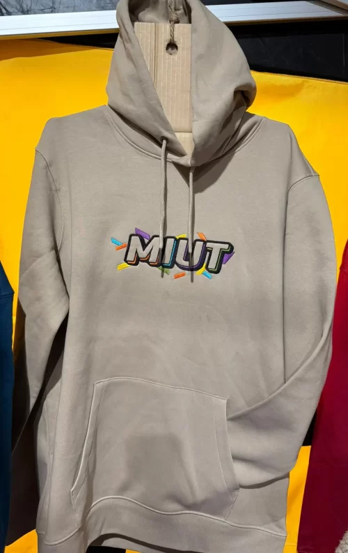 Embroidered Cotton Hoodie